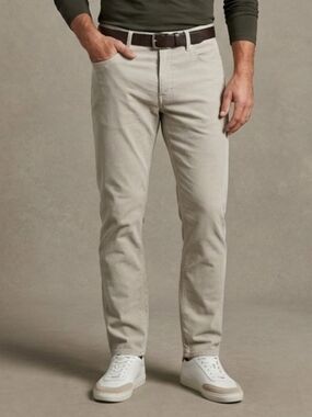 Urban Star Men's Straight Jeans in Light Khaki Size 40x32